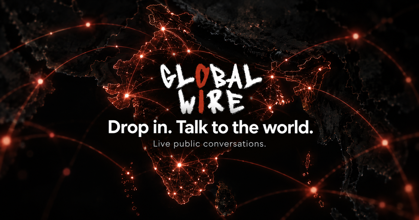 GlobalWire Live Public Conversation Platform Preview Card