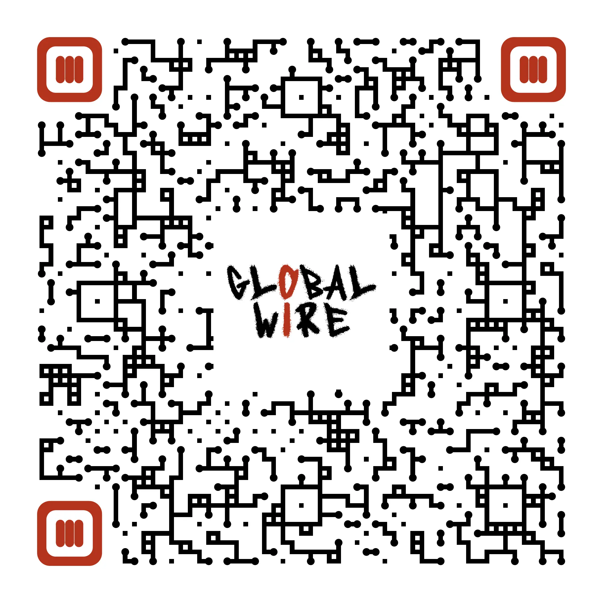GlobalWire QR Code for instant mobile and web access